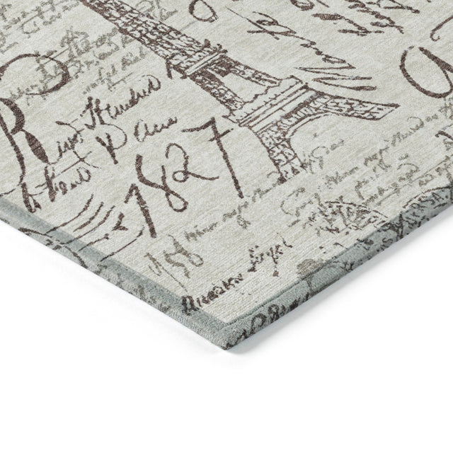 Addison Chantille ACN2209 Novelty Machine Made Transitional Linen Rug