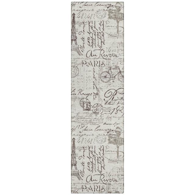 Addison Chantille ACN2209 Novelty Machine Made Transitional Linen Rug
