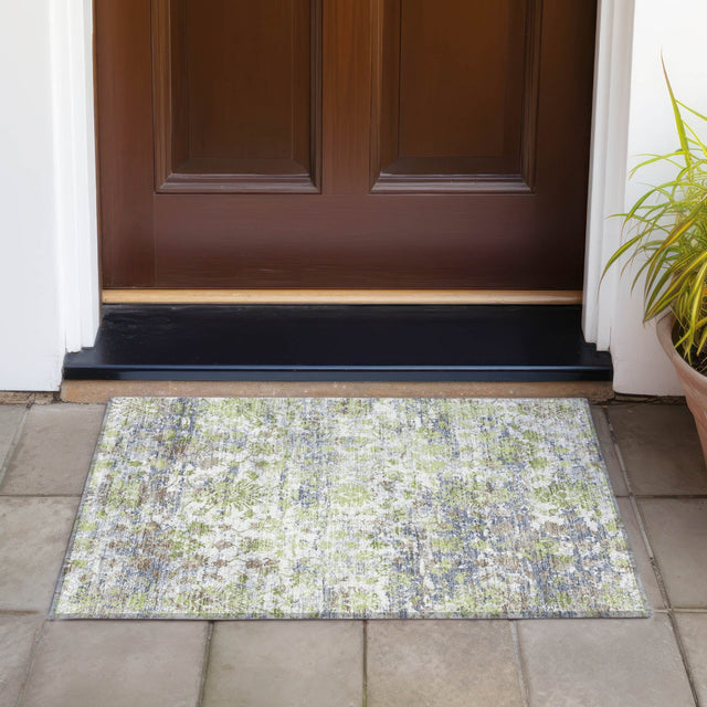 Addison Chantille ACN2211 Modern Machine Made Transitional Aloe Rug