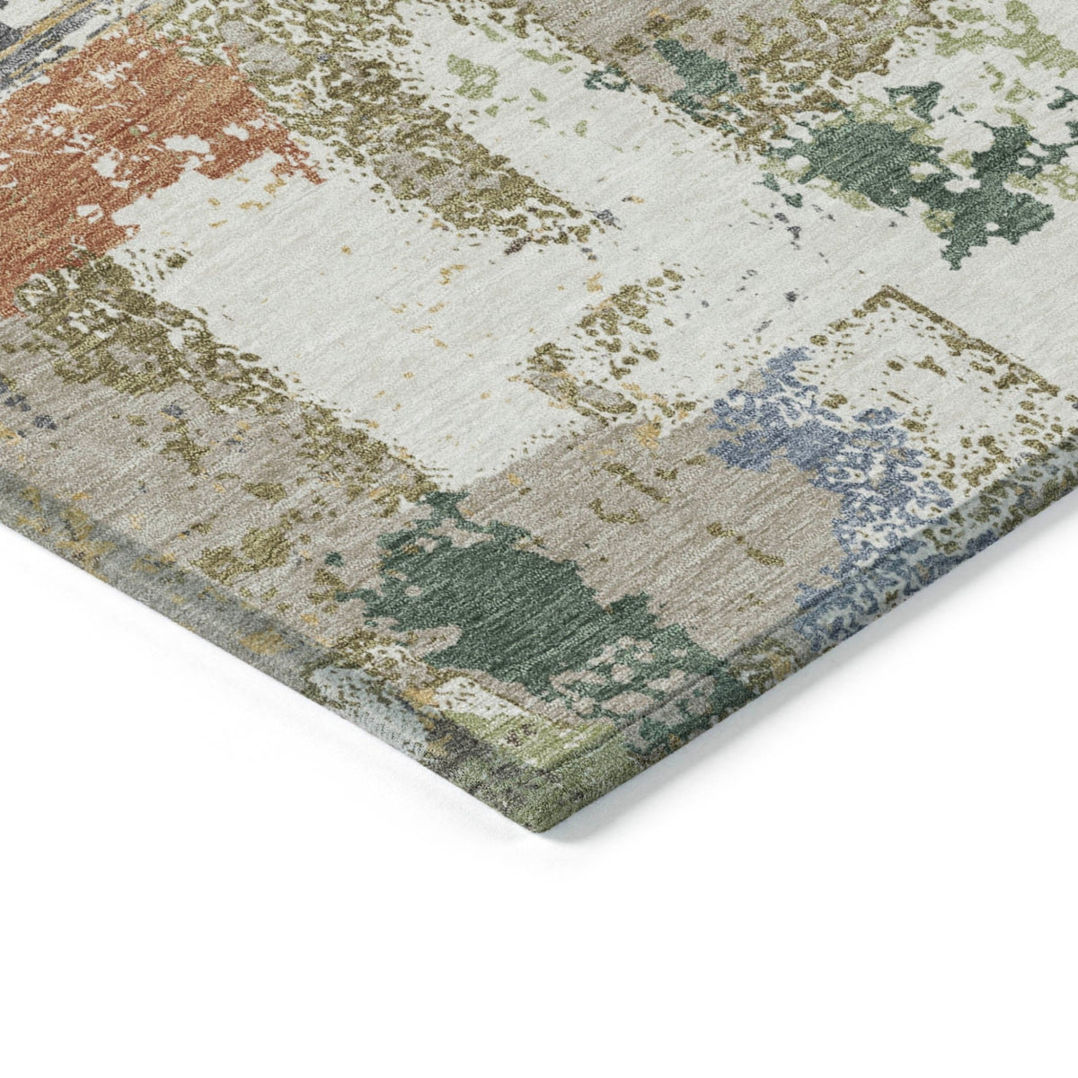 Addison Chantille ACN2212 Abstract Machine Made Transitional Ivory Rug