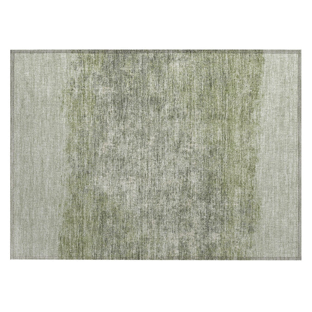 Addison Chantille ACN2214 Stripes Machine Made Transitional Aloe Rug