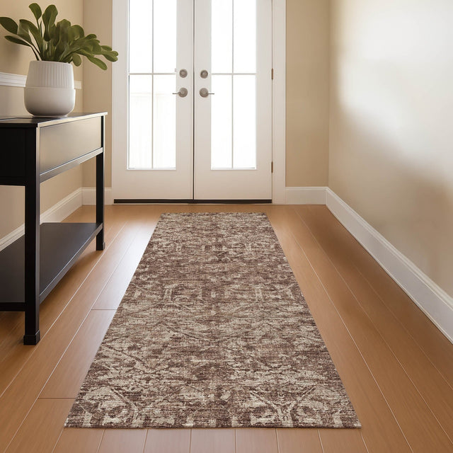 Dalyn Aberdeen AB1 Mink Rug shown in a room