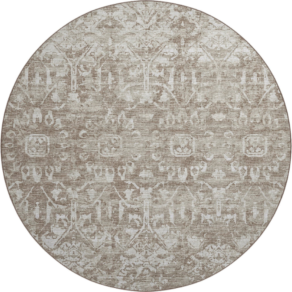 Dalyn Aberdeen AB1 Mushroom Rug round rug