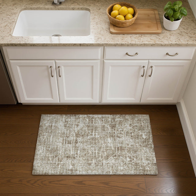 Dalyn Aberdeen AB2 Driftwood Rug shown in a room