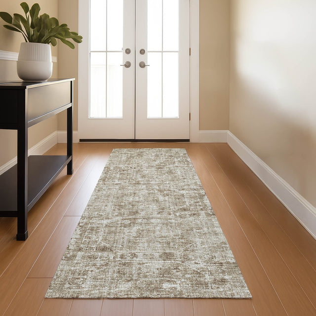 Dalyn Aberdeen AB2 Driftwood Rug shown in a room