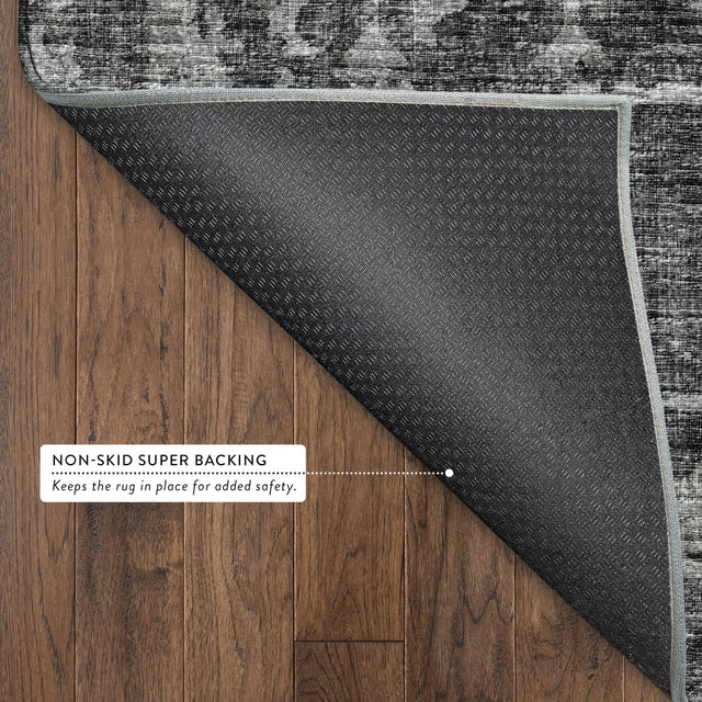 Dalyn Aberdeen AB2 Midnight Rug backing detail