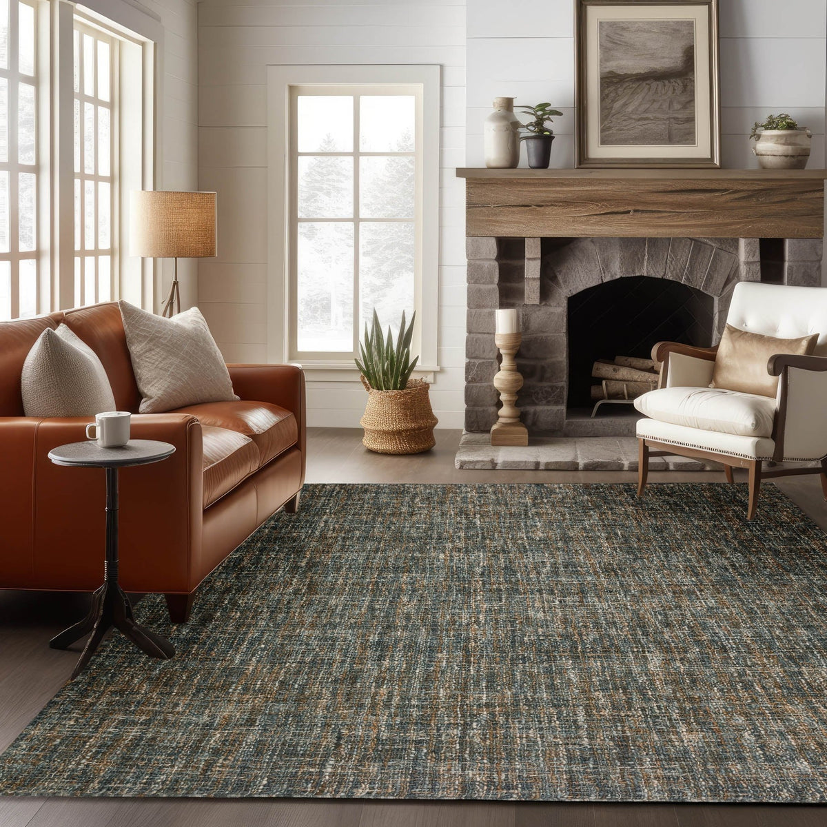 Dalyn Abruzzo AZ1 Hand Loomed Casual Gray Rug
