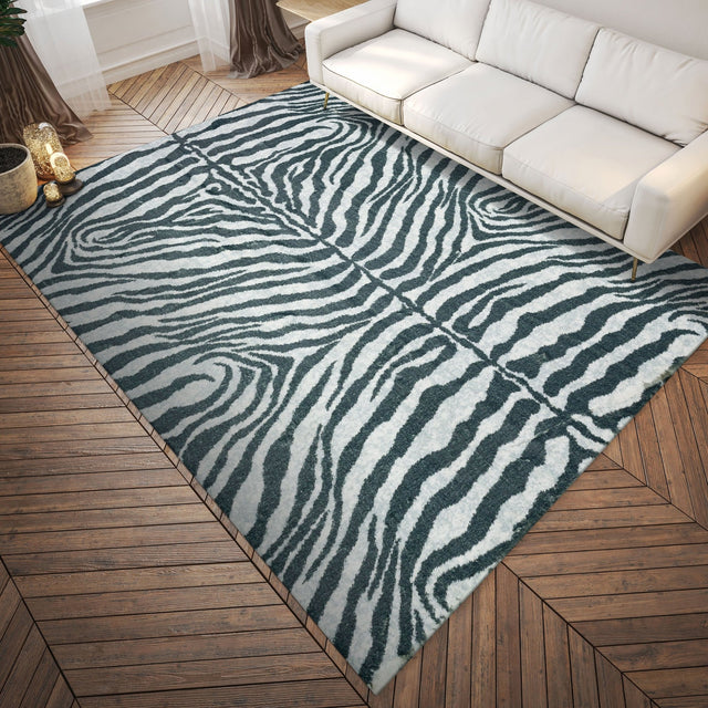 Dalyn Akina AK1 Flannel Rug shown in a room