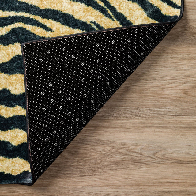Dalyn Akina AK1 Gold Rug backing detail