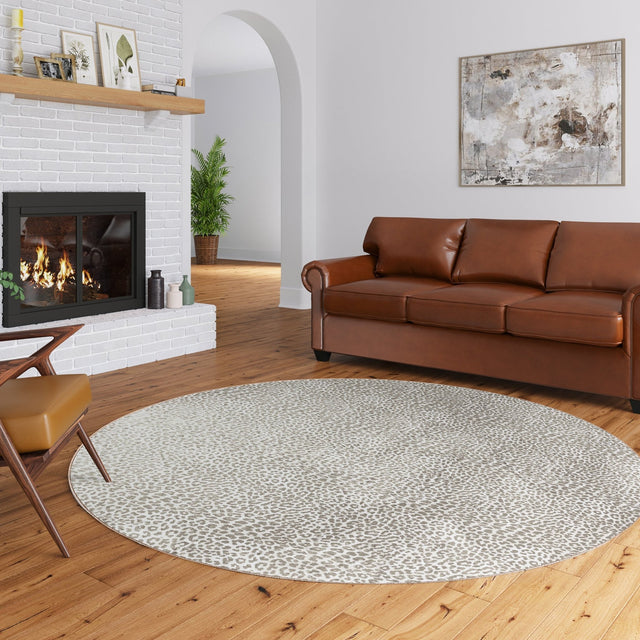 Dalyn Akina AK2 Stone Rug shown in a room