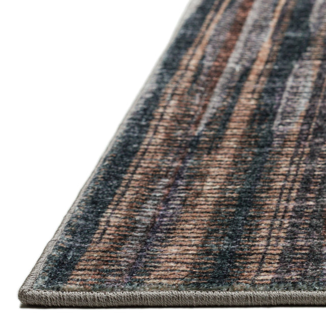 Dalyn Amador AA1 Fudge Rug finished edge detail