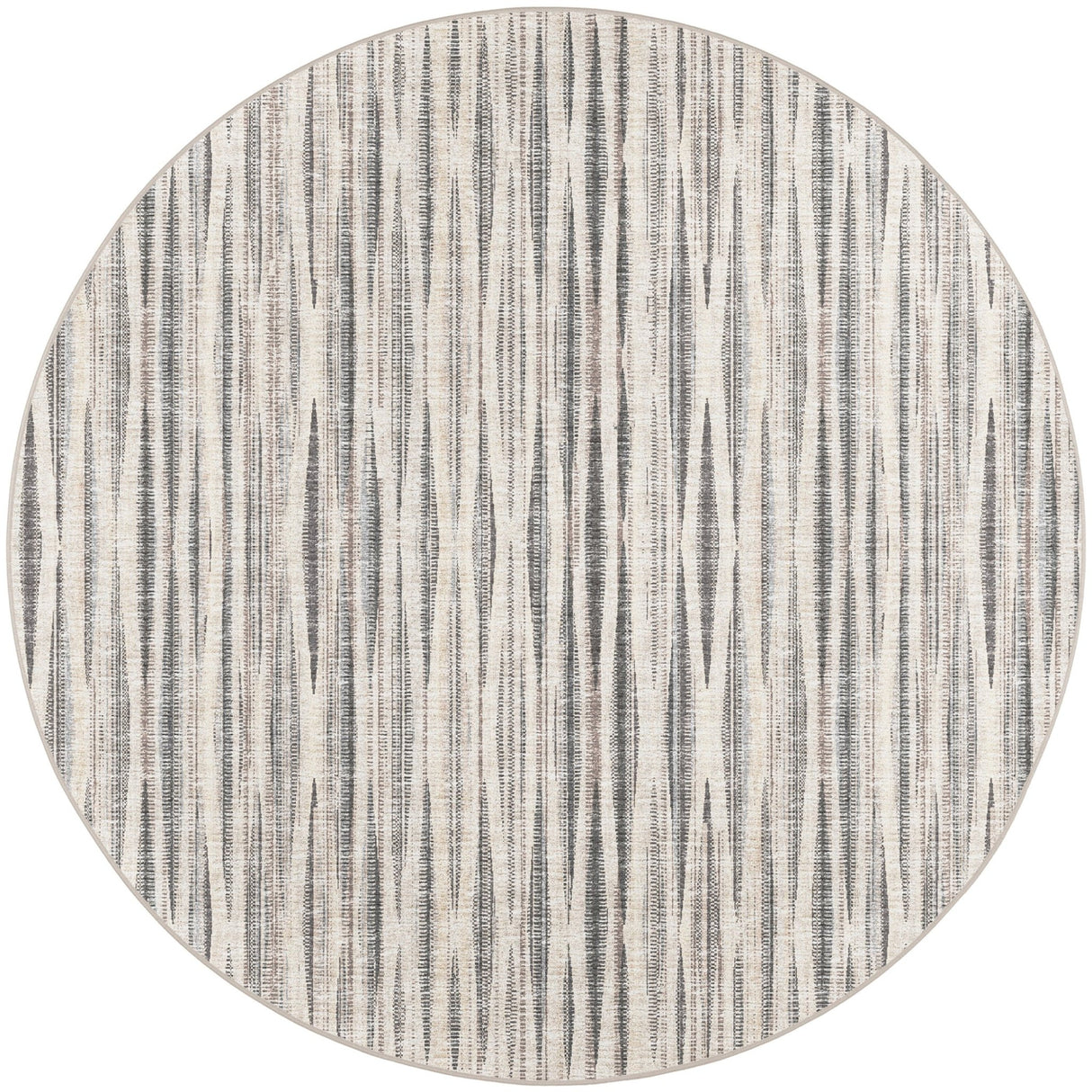 Dalyn Amador AA1 Ivory Rug round rug