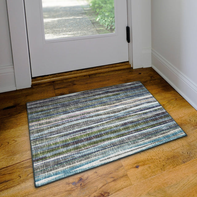 Dalyn Amador AA1 Violet Rug shown in a room