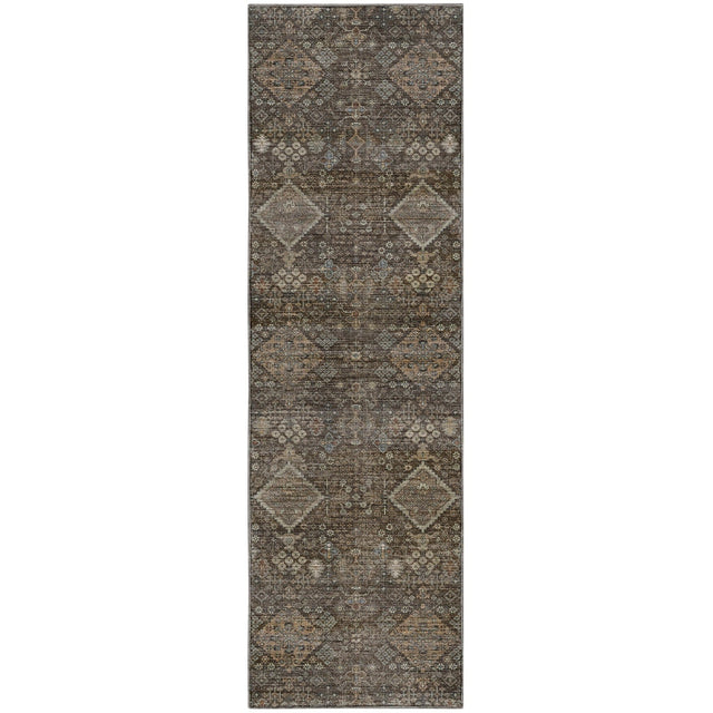 Dalyn Aristo AR1 Chocolate Rug runner rug