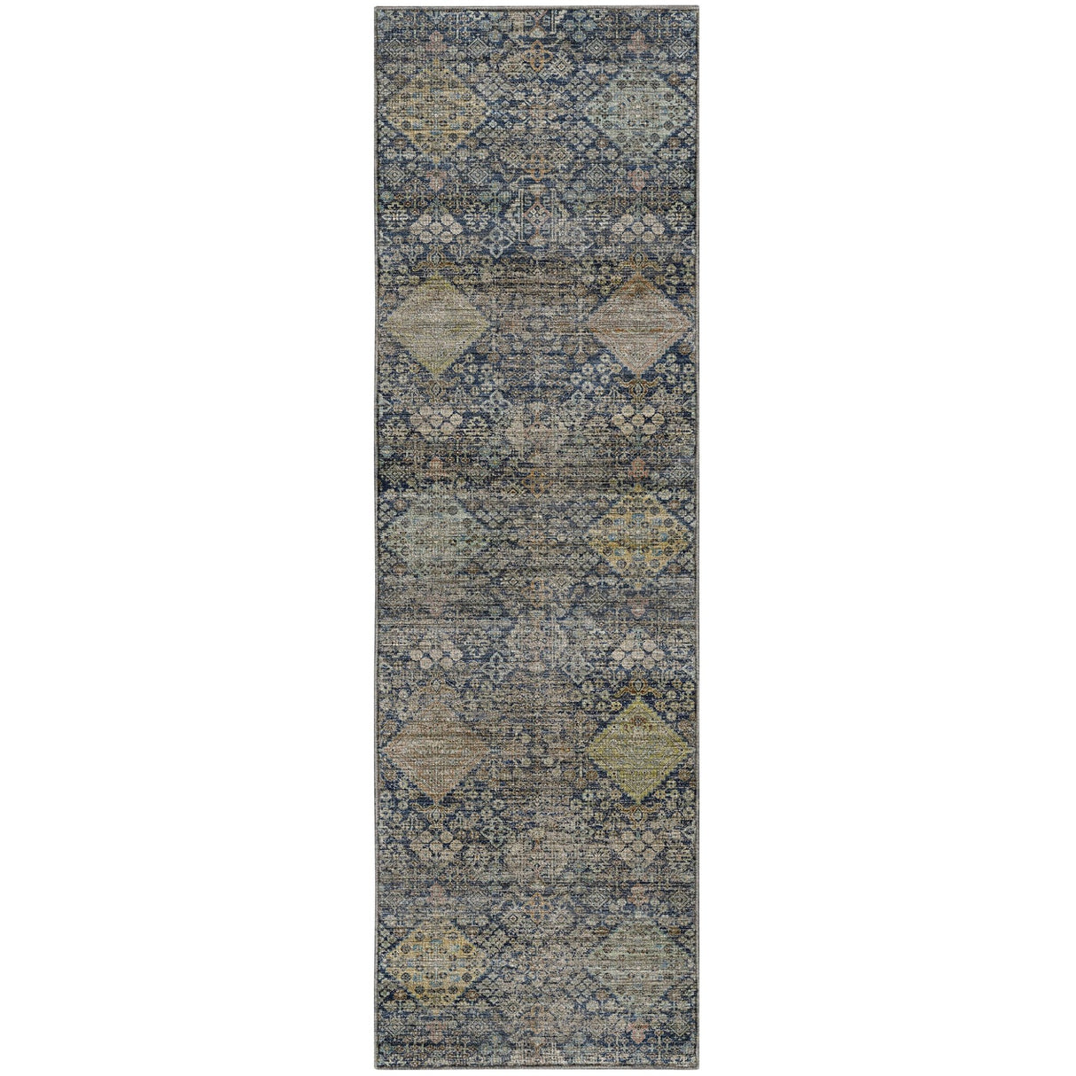 Dalyn Aristo AR1 Navy Rug runner rug