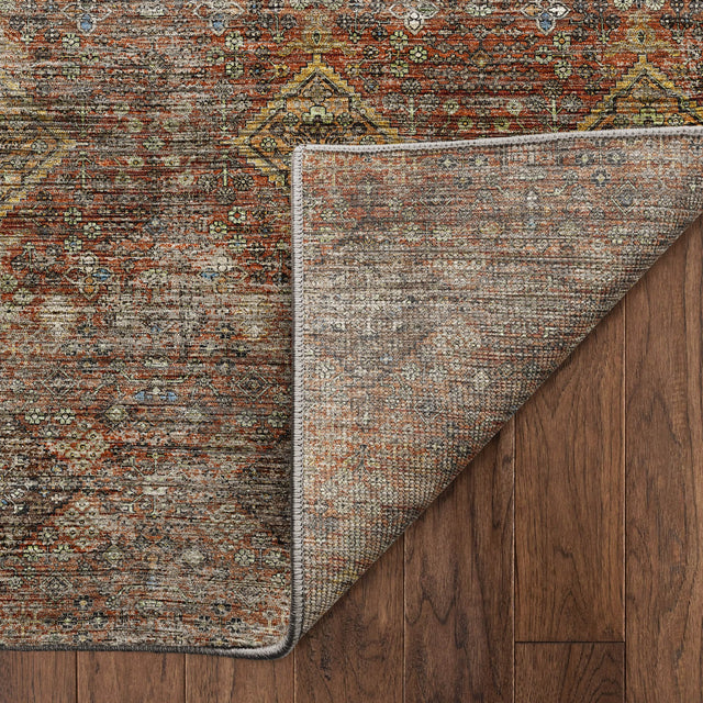 Dalyn Aristo AR1 Paprika Rug backing detail