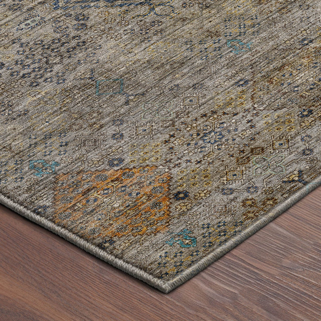 Dalyn Aristo AR1 Pewter Rug corner detail