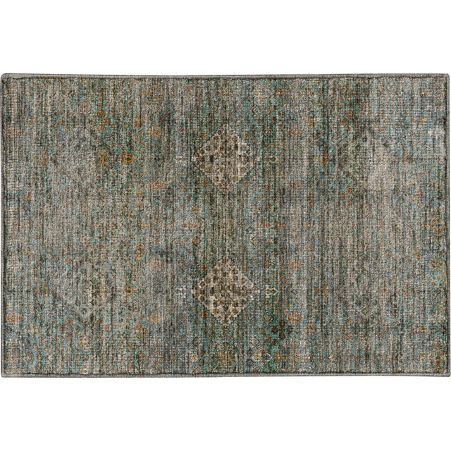 Dalyn Aristo AR1 Teal Rug rectangular rug