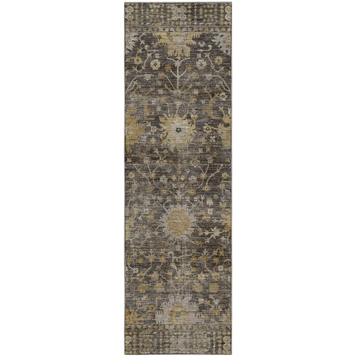 Dalyn Aristo AR2 Charcoal Rug runner rug