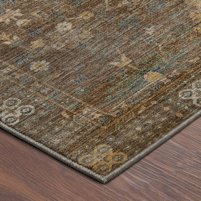 Dalyn Aristo AR2 Chocolate Rug corner detail