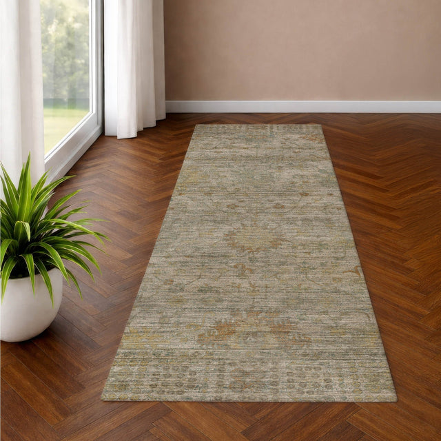Dalyn Aristo AR2 Ivory Rug shown in a room