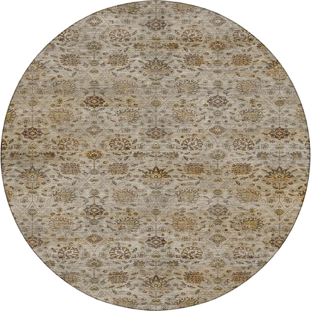Dalyn Aristo AR3 Beige Rug round rug