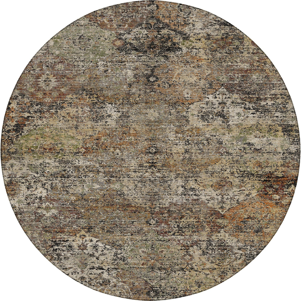 Dalyn Aristo AR4 Taupe Rug round rug