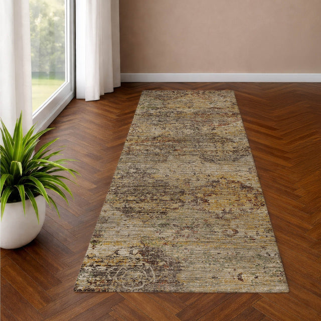 Dalyn Aristo AR4 Wheat Rug shown in a room