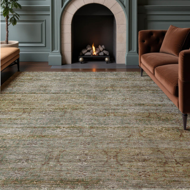 Dalyn Aristo AR5 Basil Rug shown in a room