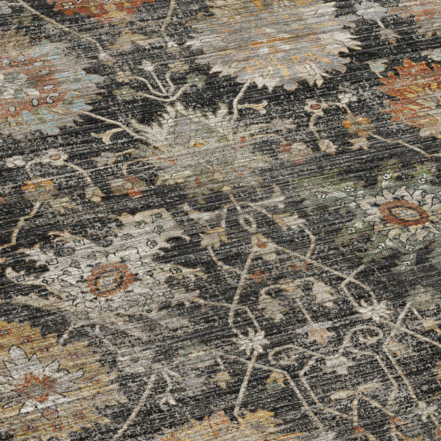 Dalyn Aristo AR6 Black Rug color swatch
