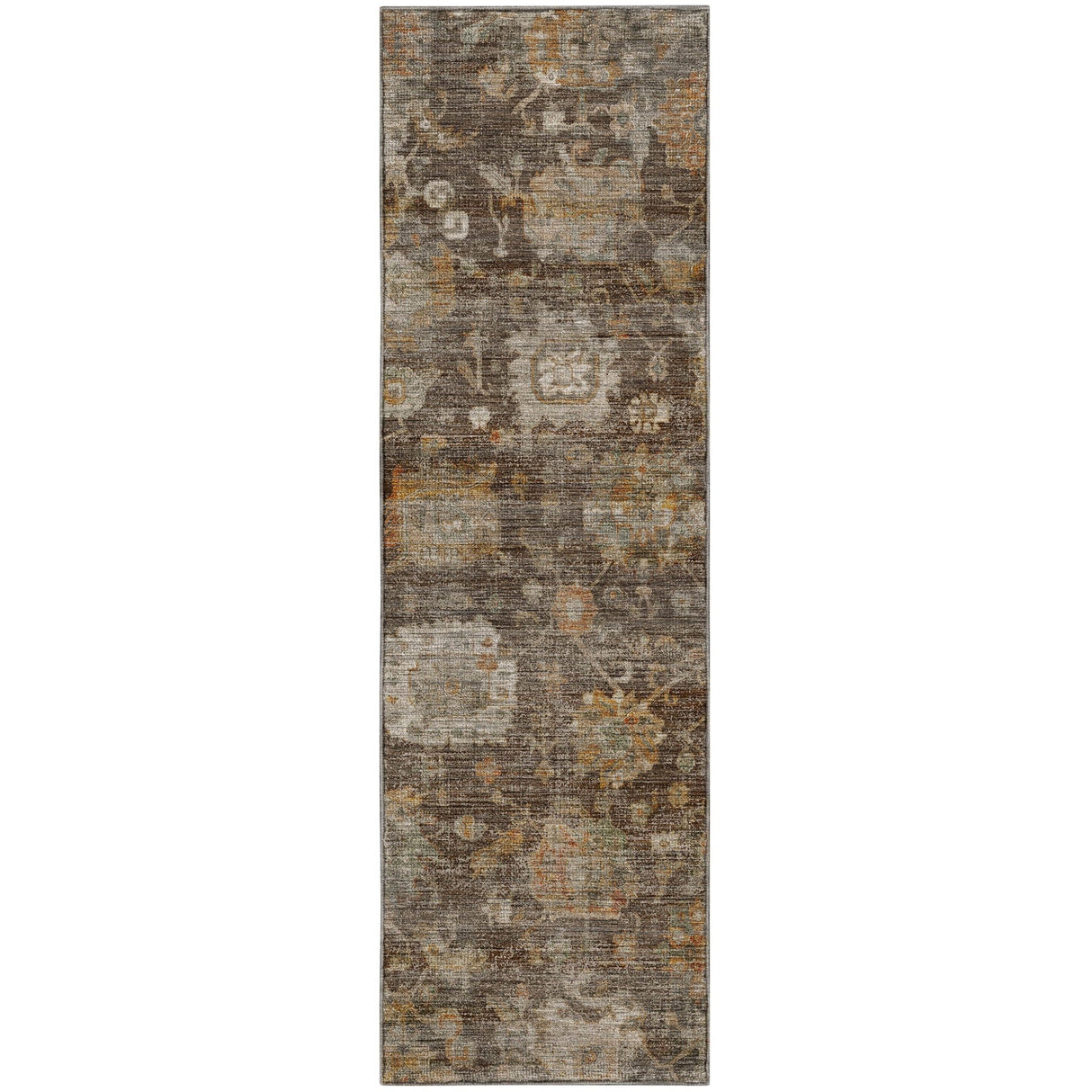 Dalyn Aristo AR7 Chocolate Rug runner rug
