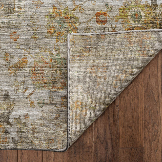 Dalyn Aristo AR7 Silver Rug backing detail