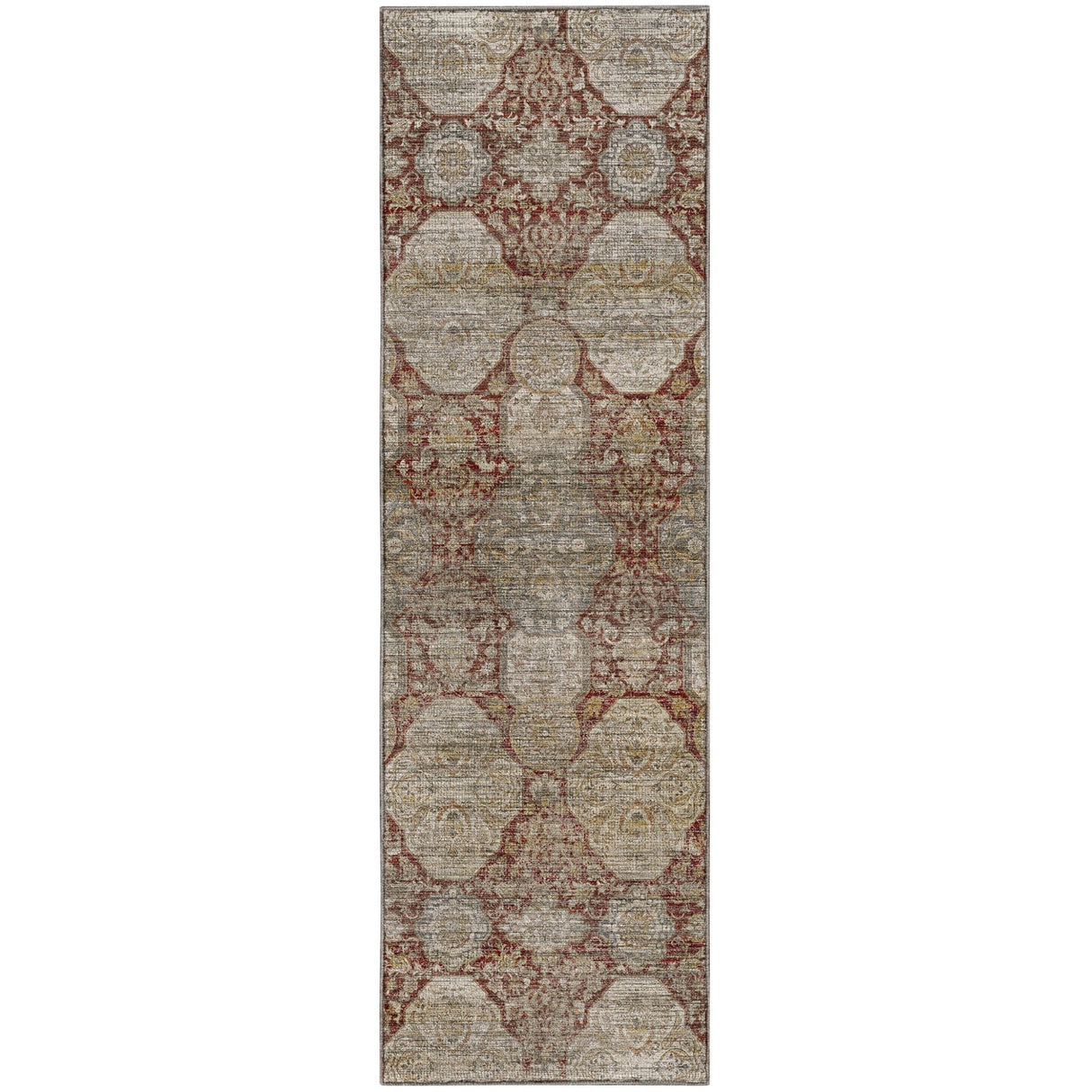 Dalyn Aristo AR8 Burgundy Rug runner rug