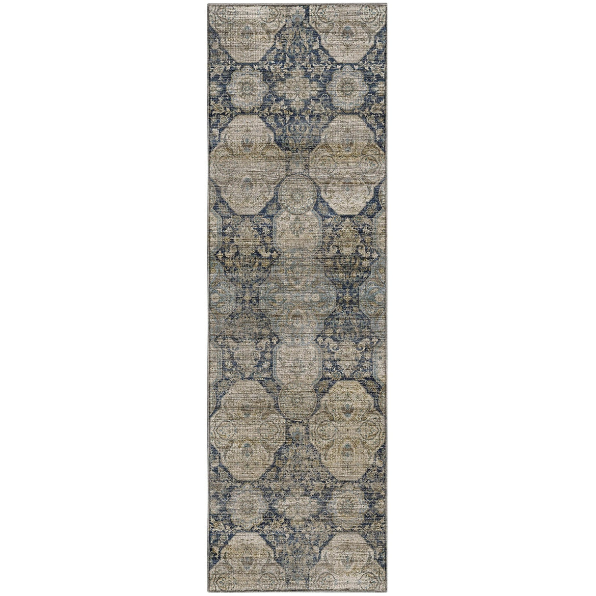 Dalyn Aristo AR8 Navy Rug runner rug