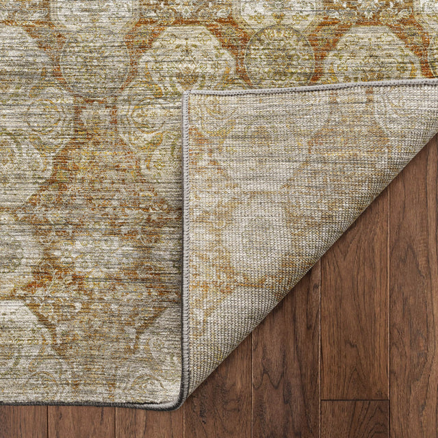 Dalyn Aristo AR8 Terracotta Rug backing detail