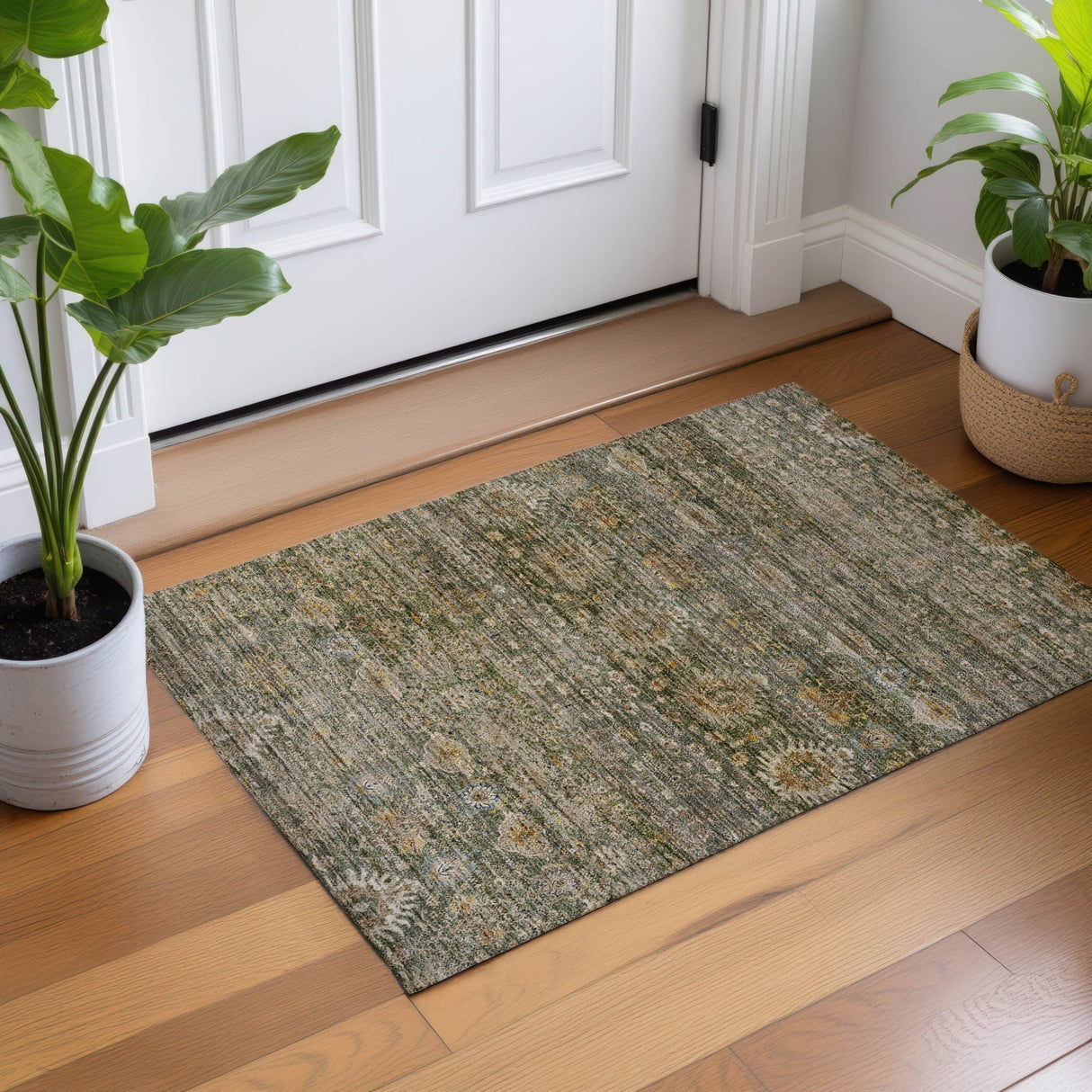 Dalyn Aristo AR9 Basil Rug shown in a room
