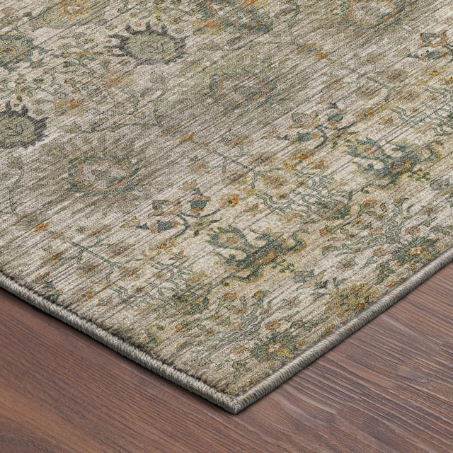 Dalyn Aristo AR9 Ivory Rug corner detail