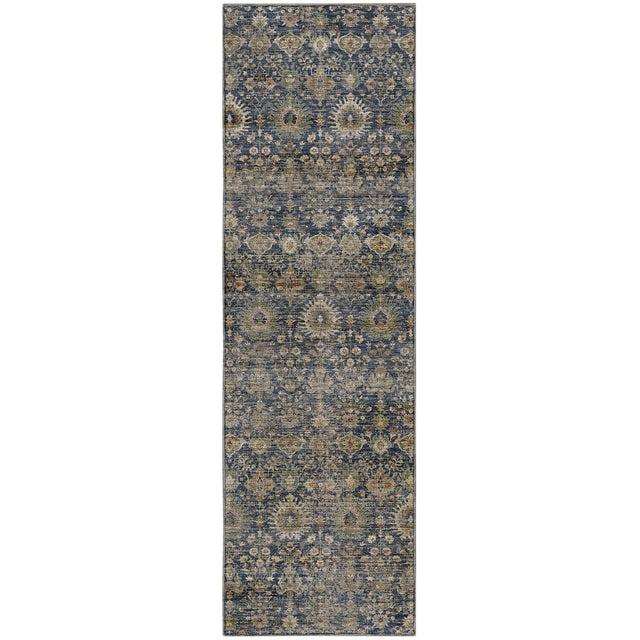 Dalyn Aristo AR9 Navy Rug runner rug