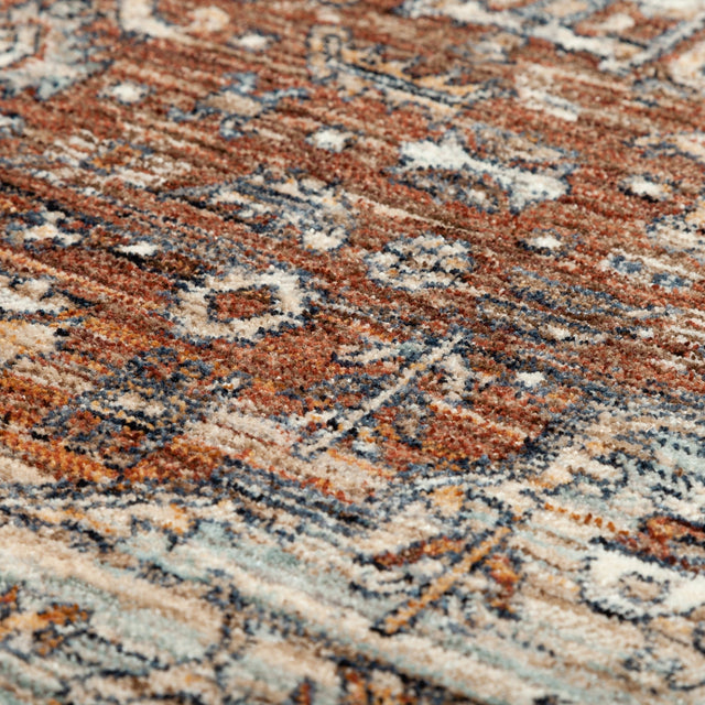 Dalyn Bergama BE1 Machine Made Traditional Red Rug