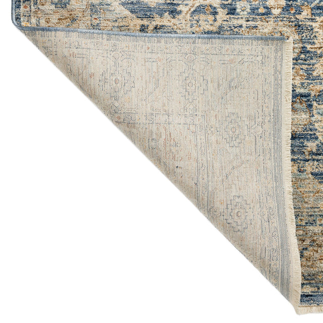 Dalyn Bergama BE3 Machine Made Traditional Blue Rug