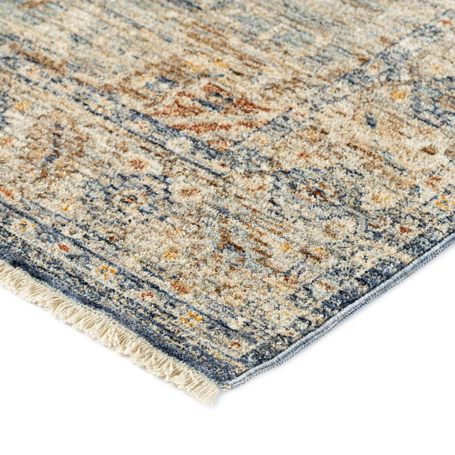 Dalyn Bergama BE3 Machine Made Traditional Blue Rug