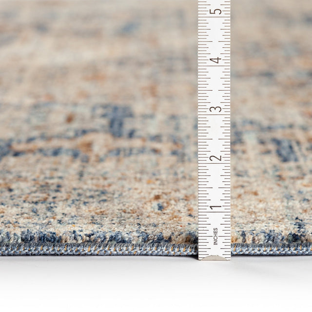 Dalyn Bergama BE3 Machine Made Traditional Blue Rug