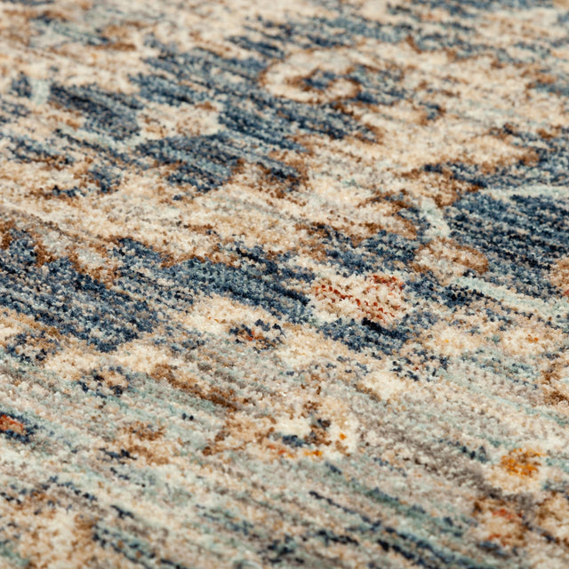 Dalyn Bergama BE3 Machine Made Traditional Blue Rug