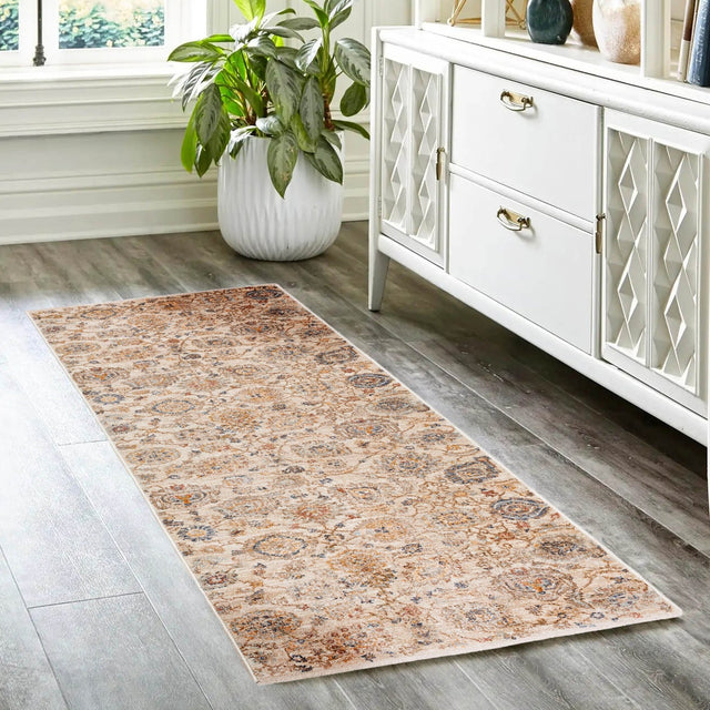 Dalyn Bergama BE5 Machine Made Traditional Ivory Rug