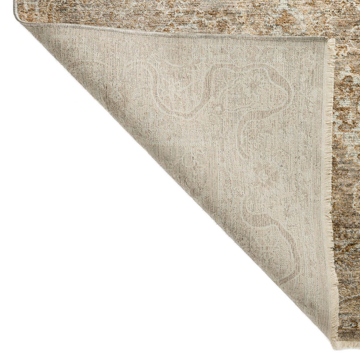 Dalyn Bergama BE6 Machine Made Traditional Brown Rug
