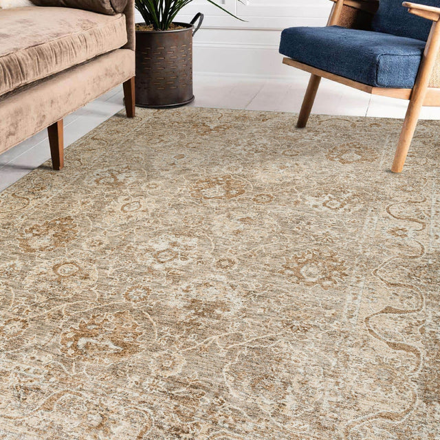 Dalyn Bergama BE6 Machine Made Traditional Brown Rug