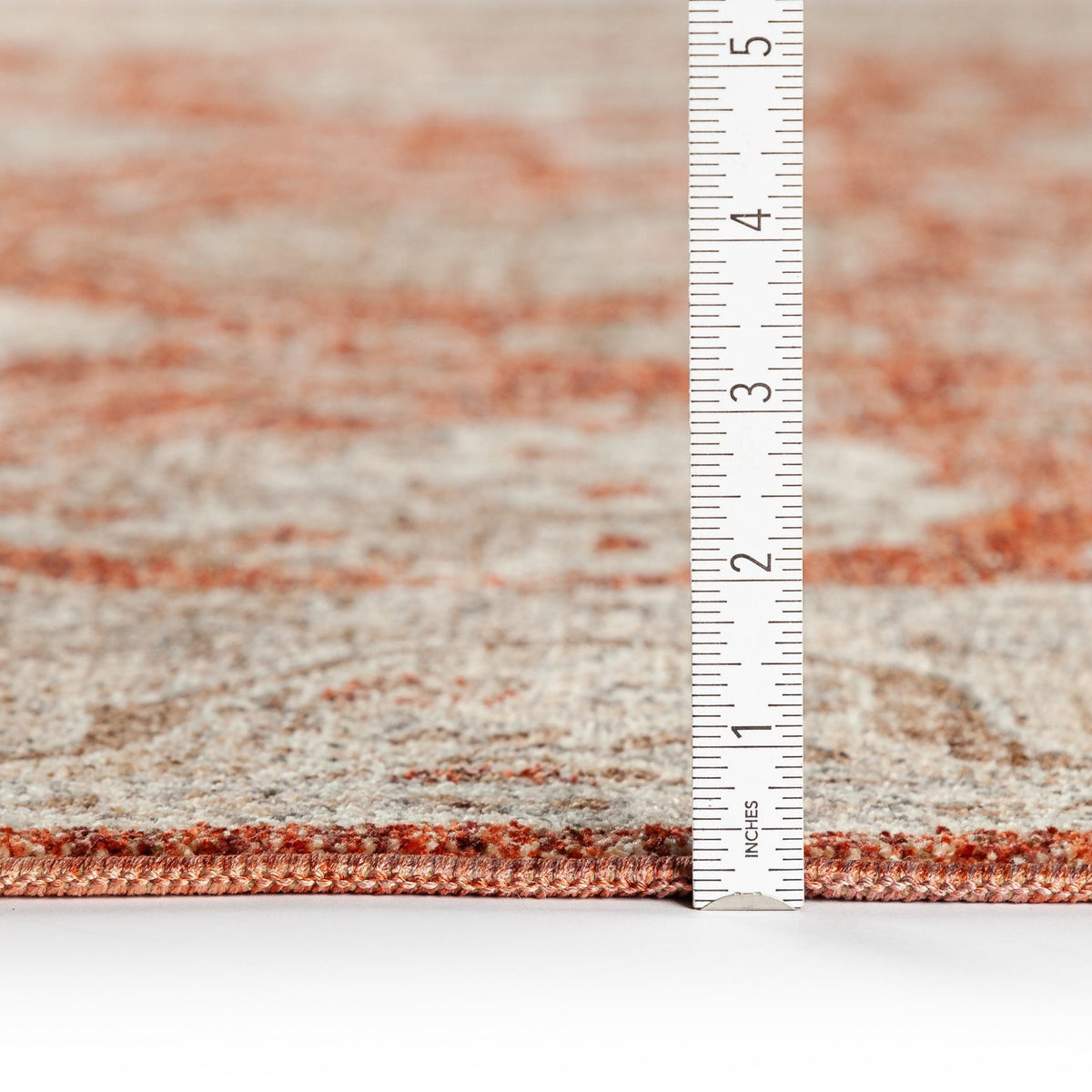 Dalyn Bergama BE6 Machine Made Traditional Red Rug