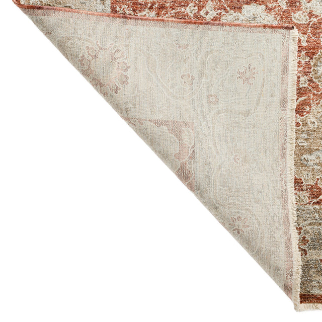 Dalyn Bergama BE6 Machine Made Traditional Red Rug