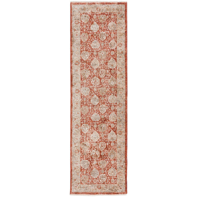 Dalyn Bergama BE6 Machine Made Traditional Red Rug