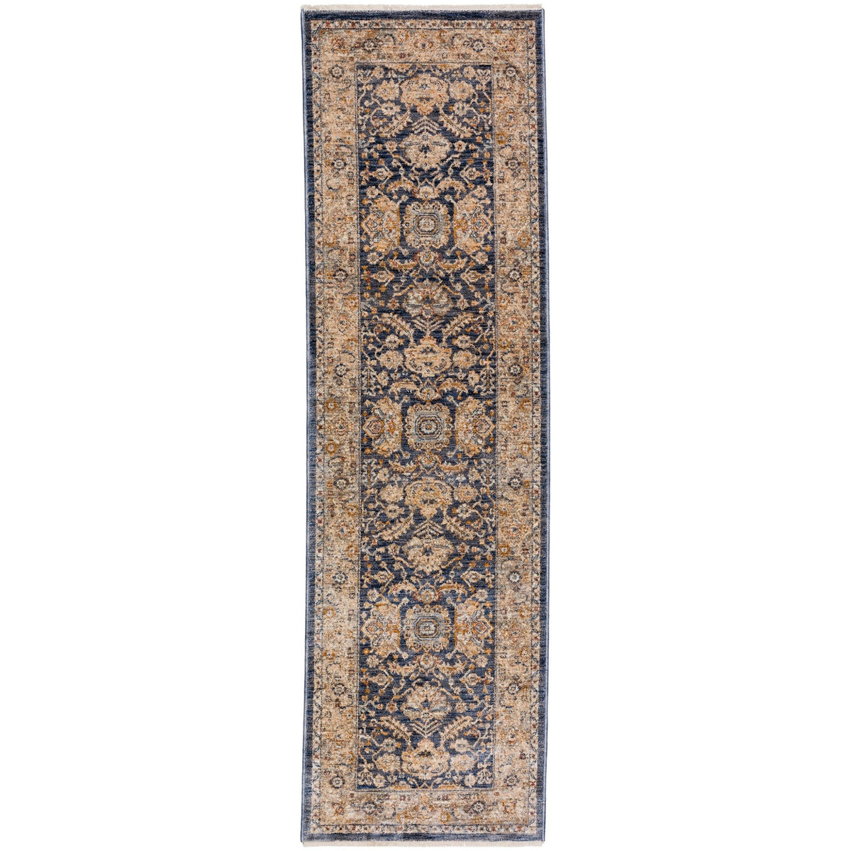 Dalyn Bergama BE8 Machine Made Traditional Blue Rug